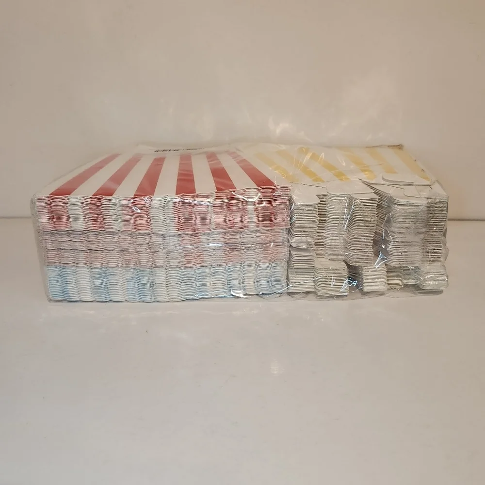 Brand New 120 count Foldable Popcorn Buckets